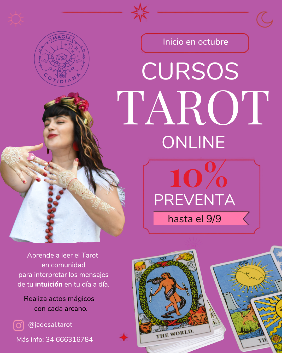 PREVENTA de CURSOS